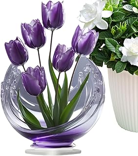 フラワー 像 デコレーション | 二次元 コレクション 向け ホーム 装飾 | 花束 スタチュー 置物 | 女性への贈り物 母 女友達 リビングルーム 寝室 ホーム装飾