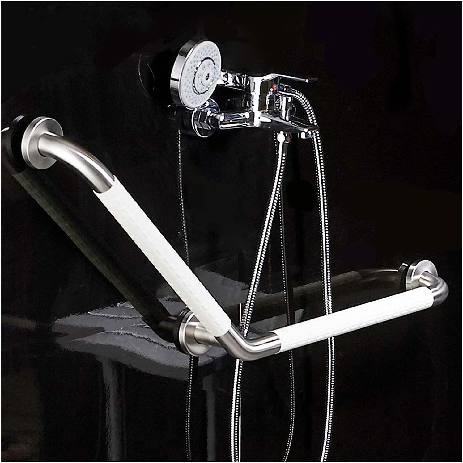 Maniglie Per Doccia, Maniglione Per Doccia, Maniglia, Maniglione Per Vasca Da Bagno, Corrimano, Maniglione, Barre, Maniglione A Parete, Portasciugamani Dritto, Assistenza E Sicurezza Per La Doccia