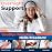 DR. BRACE Adjustable Wrist Brace Night Support for Carpal Tunnel, Doctor Developed, Upgraded with Double Splint & Therapeutic Cushion,Hand Brace for Pain Relief,Injuries,Sprains (S/M Right Hand, Grey-Orange)