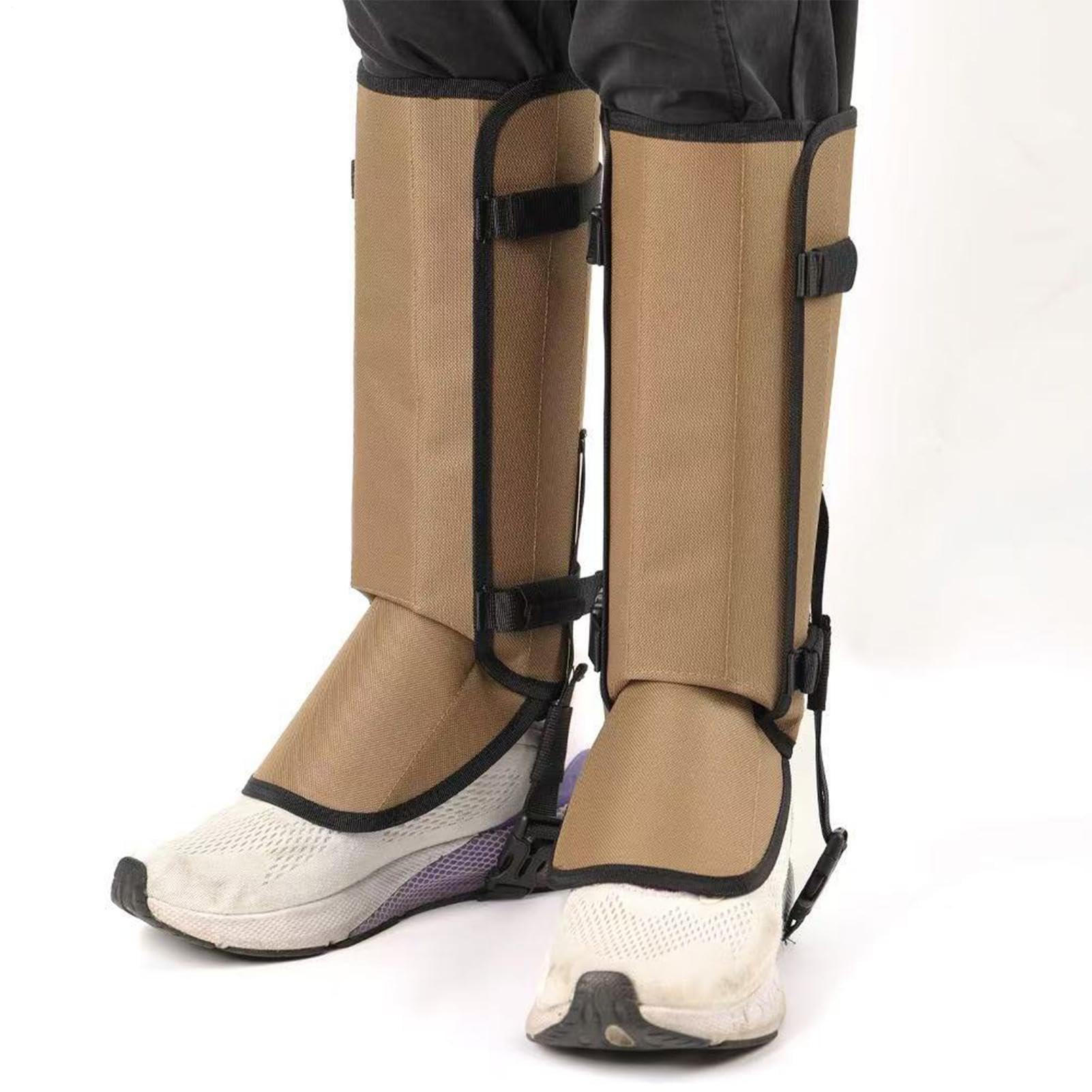 Generico Ghette Antiveleno - 2 Pezzi Scudo per Esterno - Ghette Antiserpente per Trail Running,per Giardino Arrampicata Corsa Pesca Agricoltura Lavoro Cortile