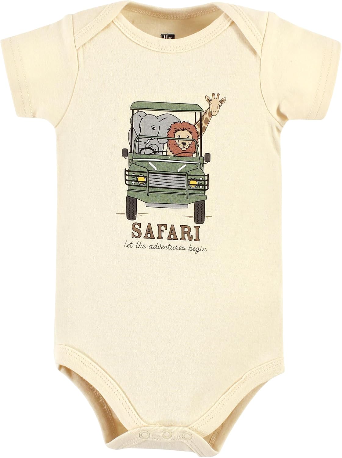 Hudson Baby Unisex Baby Cotton Bodysuit, Pant and Shoe Set image 4