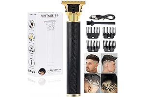 Professional Hair Trimmer for Men, Beard Trimmer Hair Clippers, Cordless Rechargeable