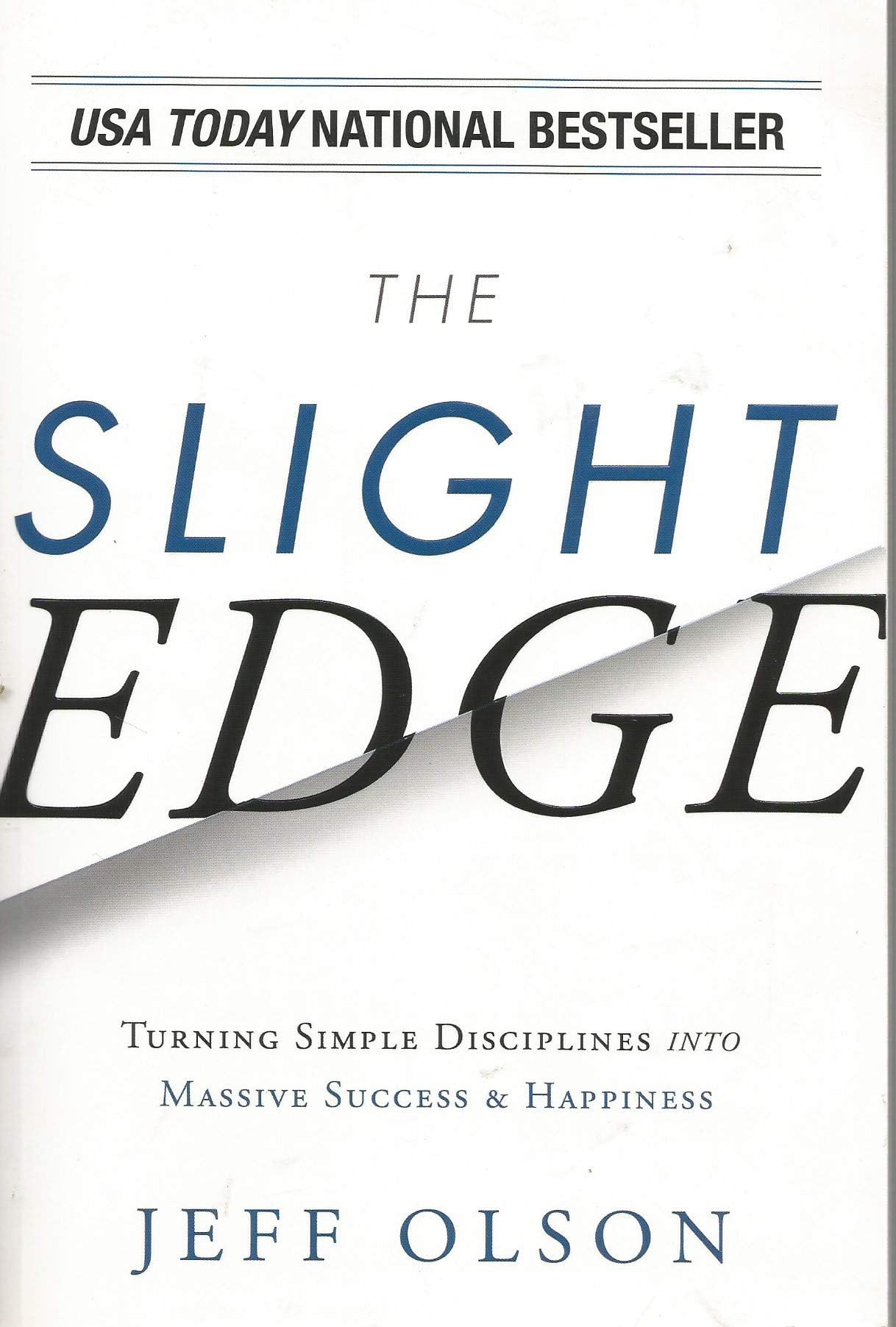 The Slight Edge Paperback – Big Book, 1 January 2013