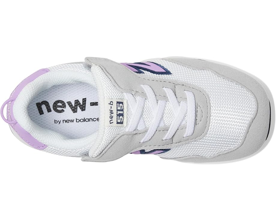 New Balance Kids 515 New-B Hook-and-Loop (Infant/Toddler) - Top View