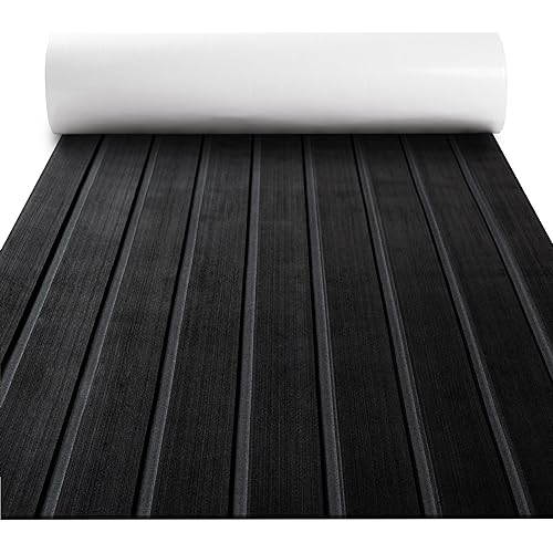 FOCEAN Boat Flooring EVA Foam Boat Decking Self-Adhesive Non-Slip Marine Carpet for Jon Bass Pontoon Boats Motorboat RV Yacht Kayak Surfboard