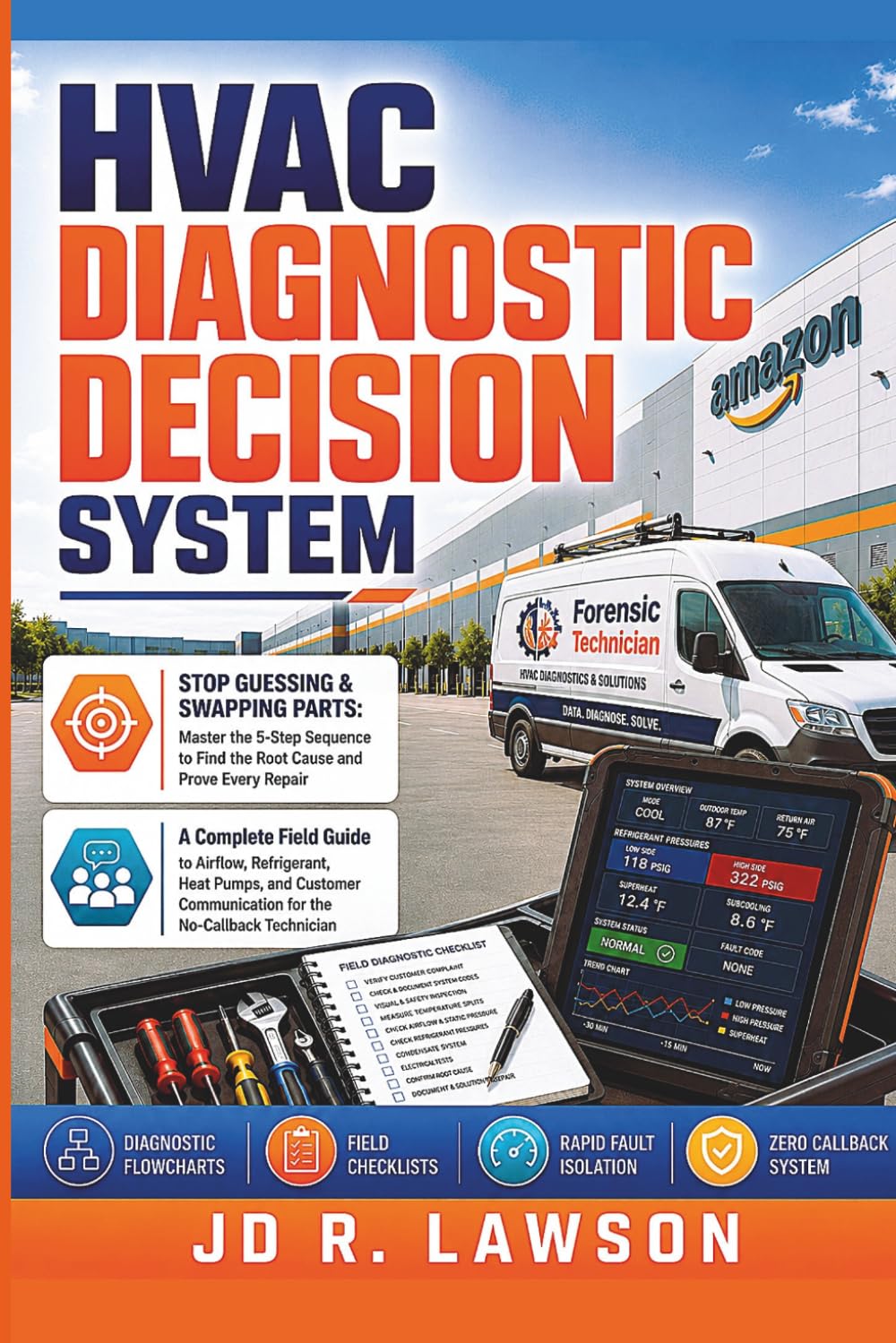 HVAC DIAGNOSTIC DECISION SYSTEM: The Working Technician's Complete Guide to HVAC Diagnosis, Callbacks & Field Mastery: 1 (HVAC Field Mastery Series)