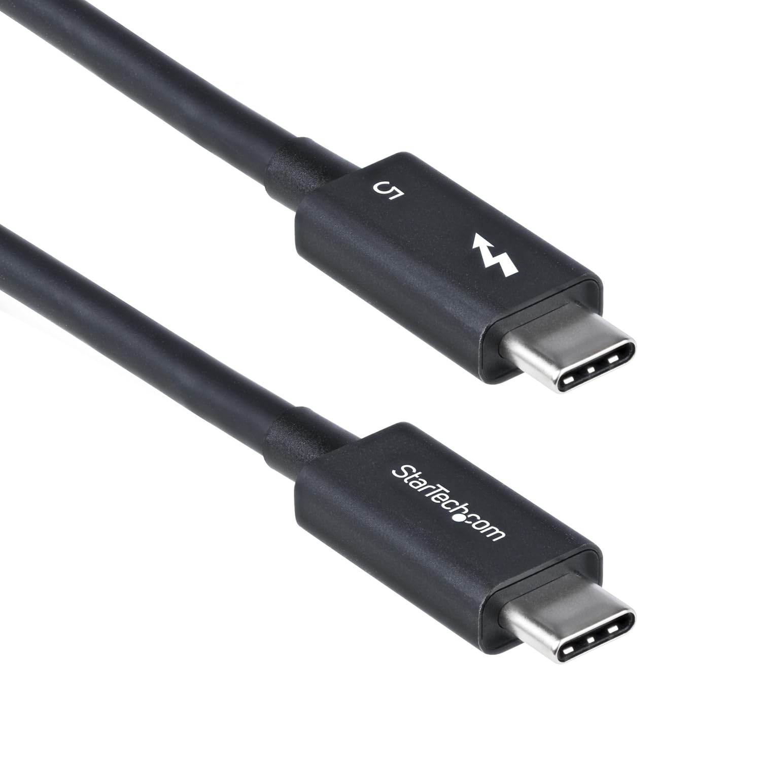 StarTech.com 2.6ft (80cm) Thunderbolt 5 Cable, 80Gbps/120Gbps, 240W PD, 8K 60Hz, Thunderbolt Certified, TB5/TB4/USB4/USB-C