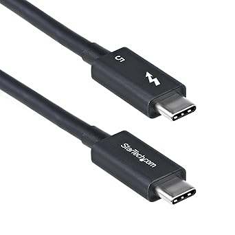 3ft 1m Thunderbolt 5 Cable, 80Gbps/120Gbps, 240W PD, 8K 60Hz, Thunderbolt Certified, TB5/TB4/USB4/USB-C