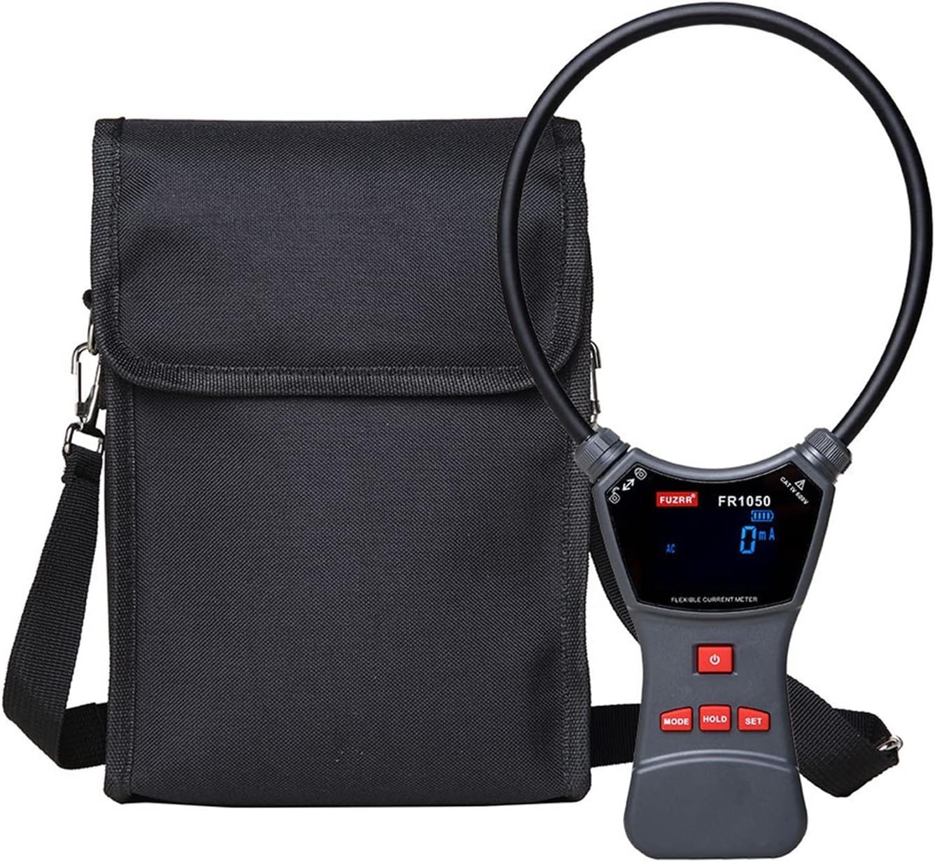 Insulation Resistance Tester, Flexible Current Clamp Meter 470mm Coil Leakage Current Tester High-precision Current Tester FR1050