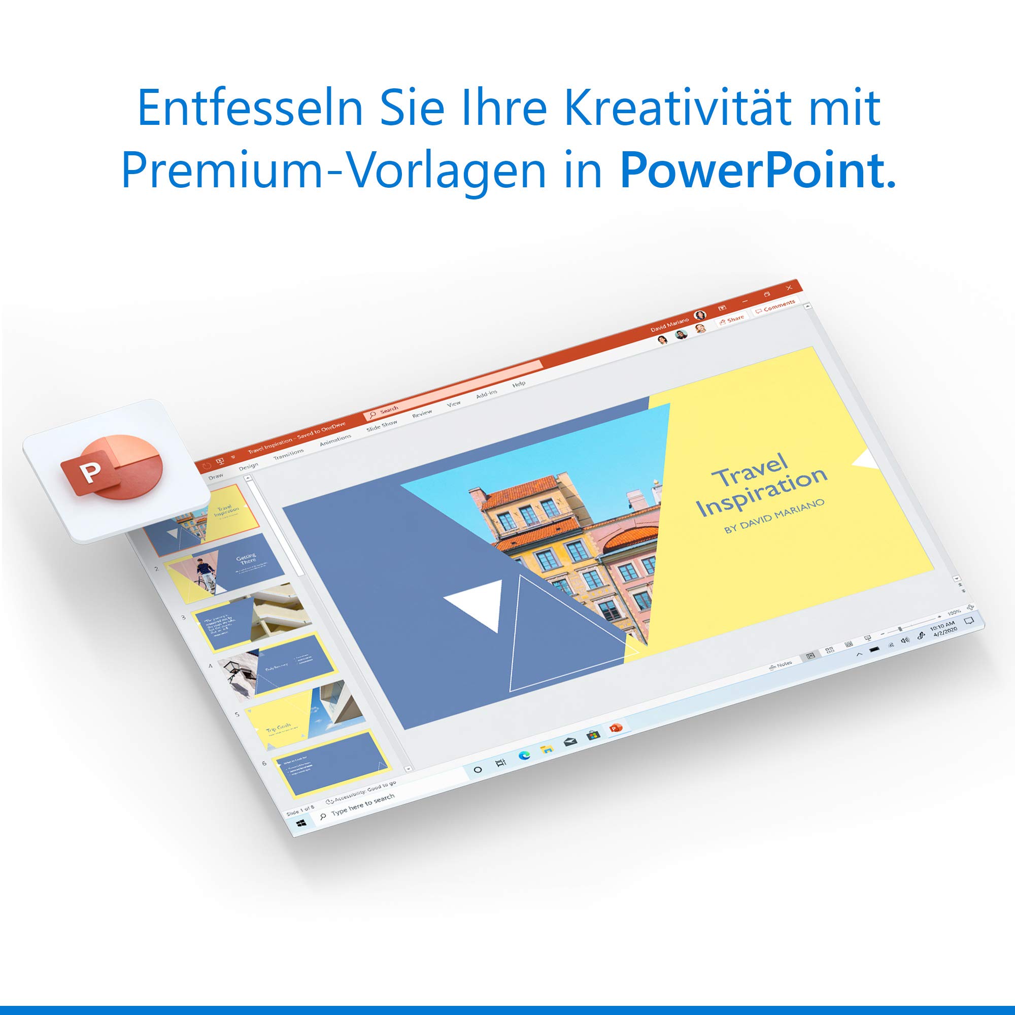 Microsoft 365 Single | 1 Nutzer | Mehrere PCs/Macs, Tablets und mobile Geräte | 1 Jahresabonnement | Box