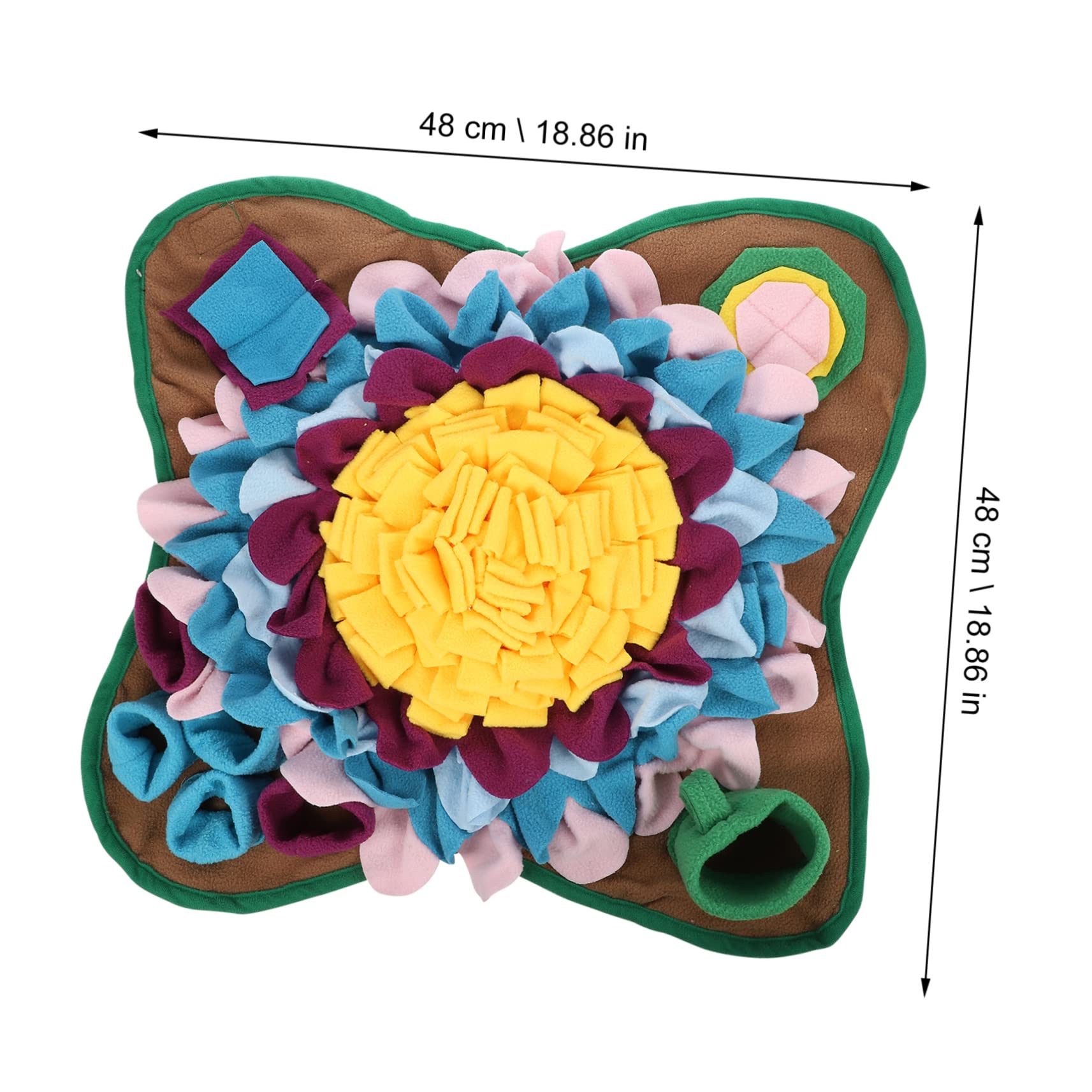 MERRYHAPY 1Pc Durable Pet Sniffing Blanket Creative Slow Feeding Mat for Dogs and Cats Pet Feed Training Mat for Sniffing and Interactive Feeding
