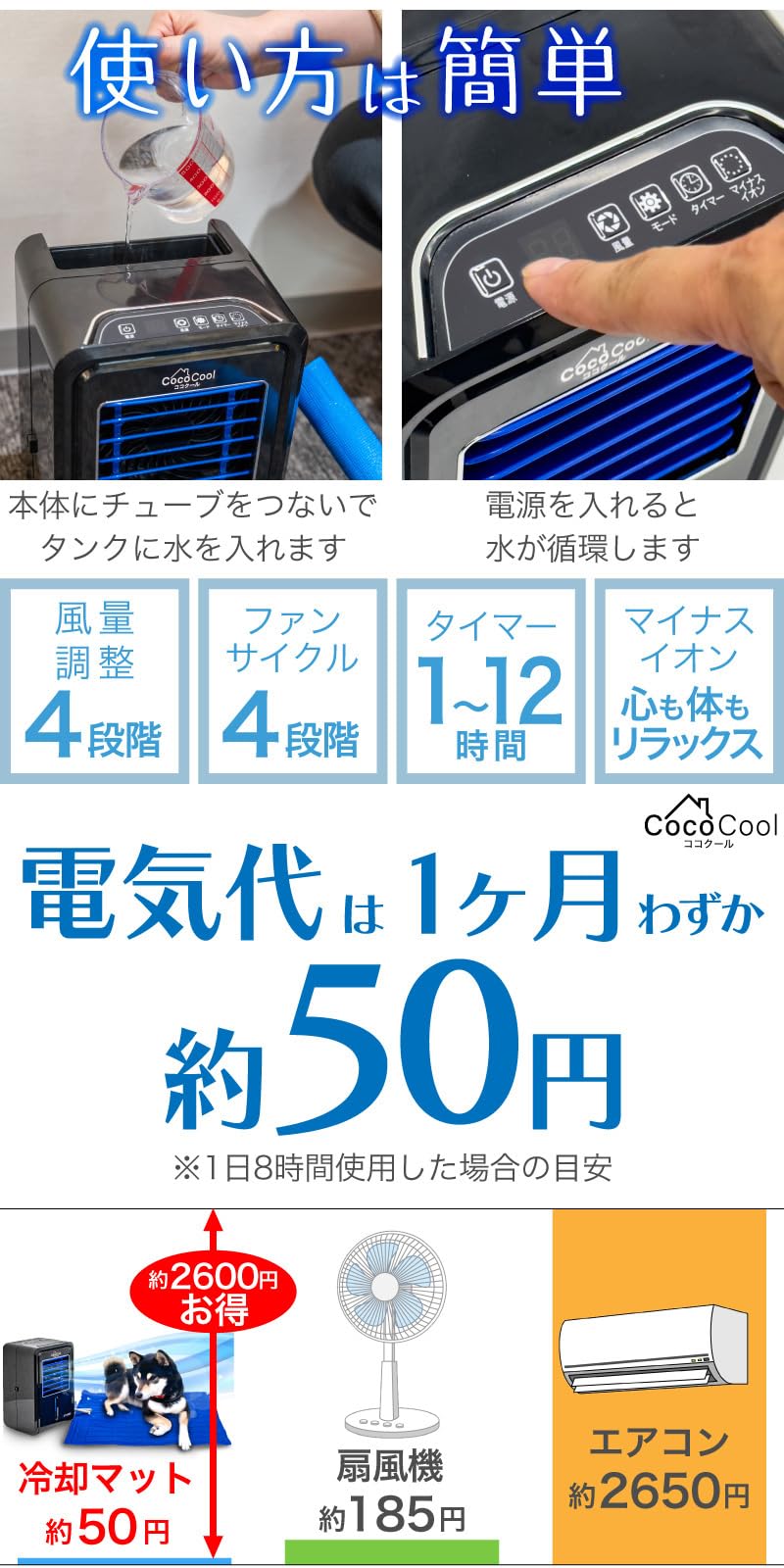 Amazon | FUNKS COCOCOOL ココクール ペット 冷却マット 電気