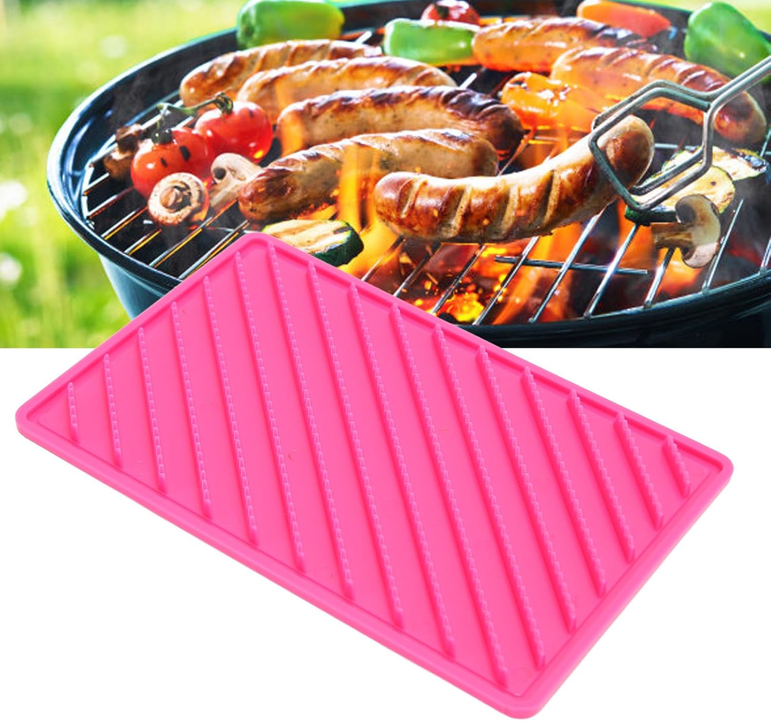 Cyrank Hot Dog Cutter Tool, Curly Hot Dog Sausage Cutter Multifunctional Sausage Criss Cross Handle Sausage Slicers for BBQ, Grilling, Picnics, Outdoor Cooking, Kitchen