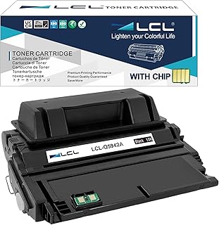 LCL Compatible for HP 42A Q5942A 10000 Pages (1-Pack,Black) Toner Cartridge for HP Laserjet 4240 4240n 4250 4250n 4250tn 4250dtn 4250dtnsl 4350 4350n 4350tn 4350dtn 4350dtnsl