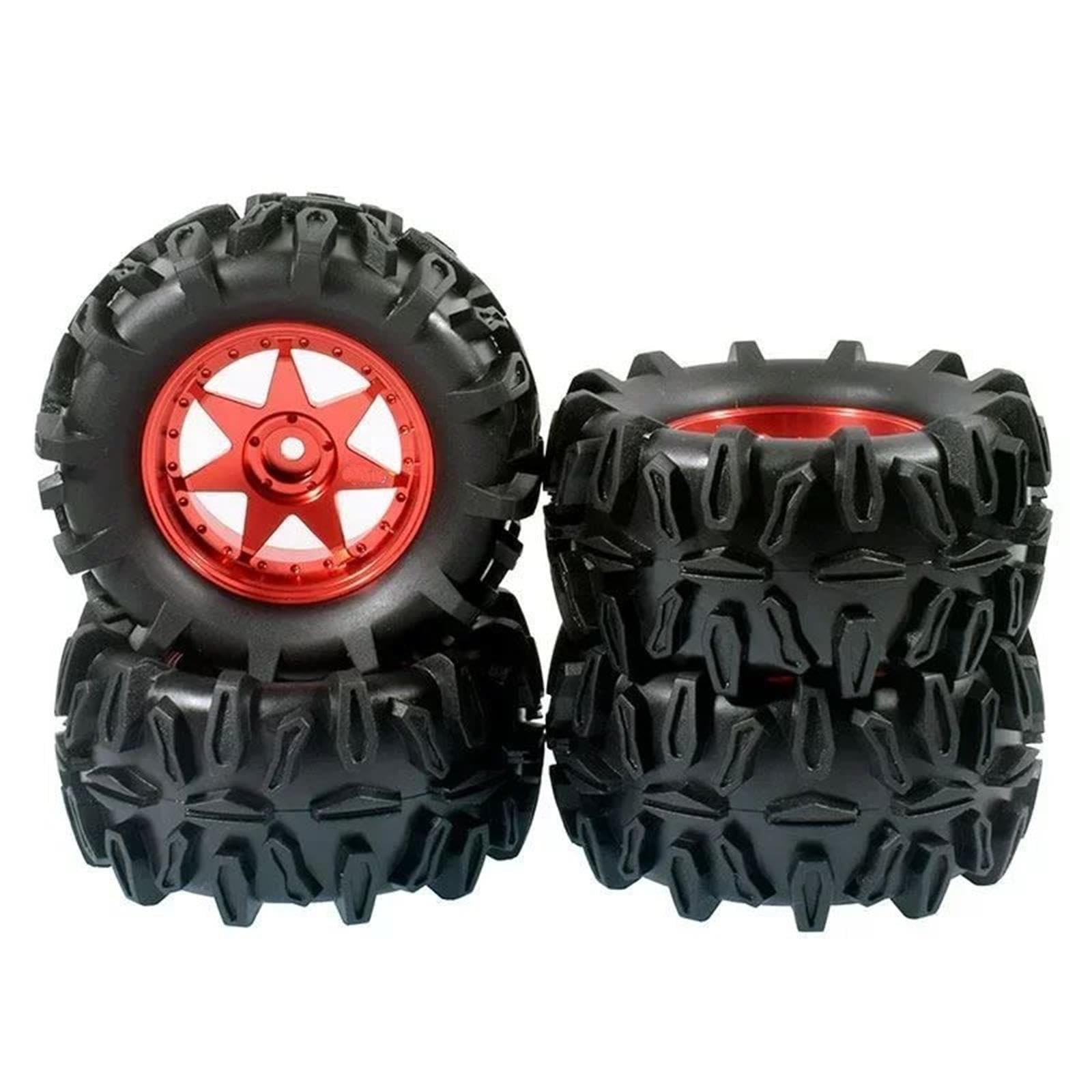 Ruote Monster 90Mm Per WLTOYS 144001 144010 1/16 RC Autos Parte