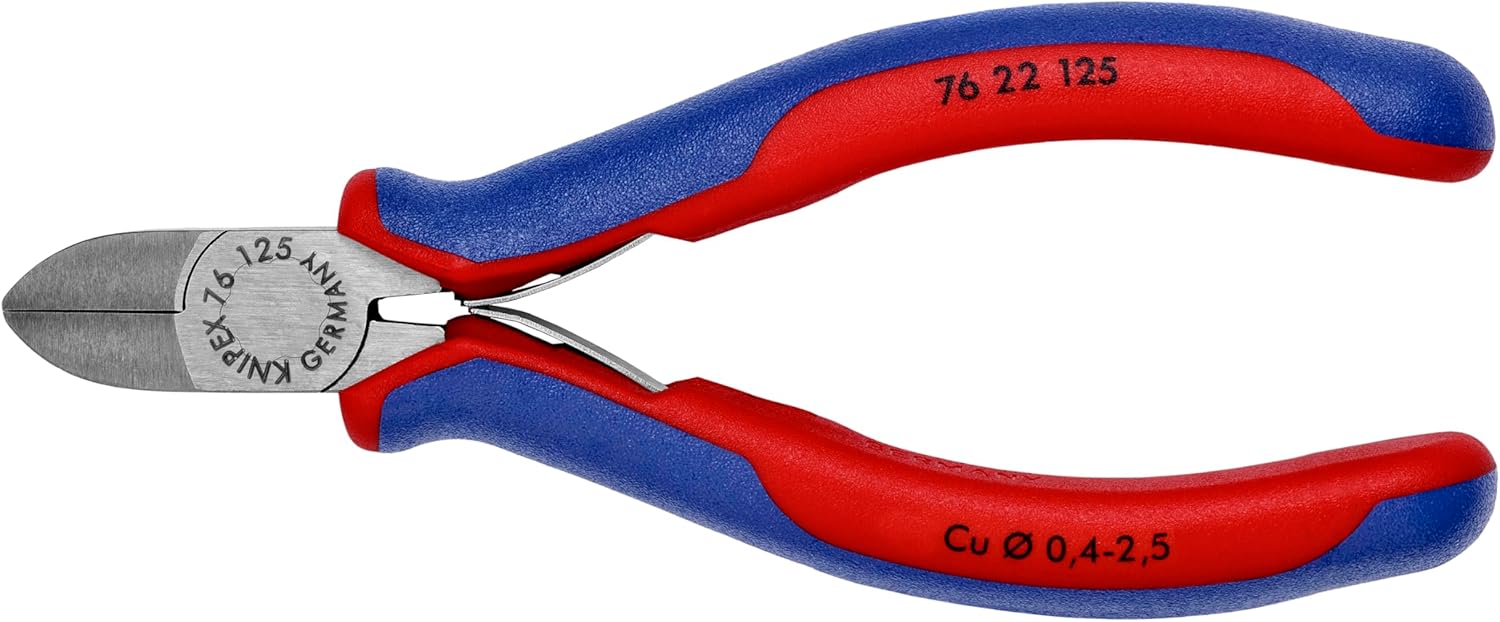 KNIPEX 76 22 125 Comfort Grip Electronics Diagonal Cutter
