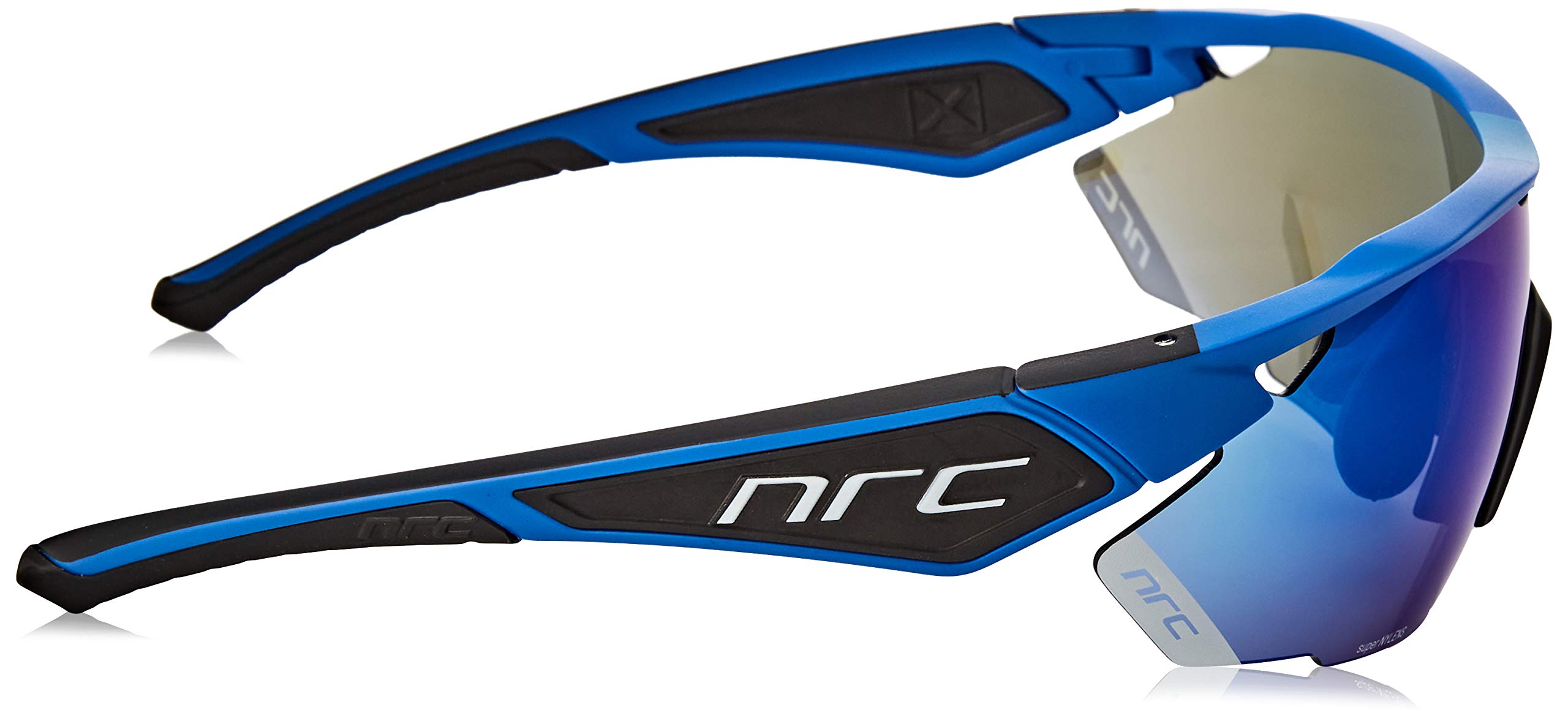 NRC Noir, Lunettes x3 lavarde Bleue Unisexe Adulte, Taille Unique