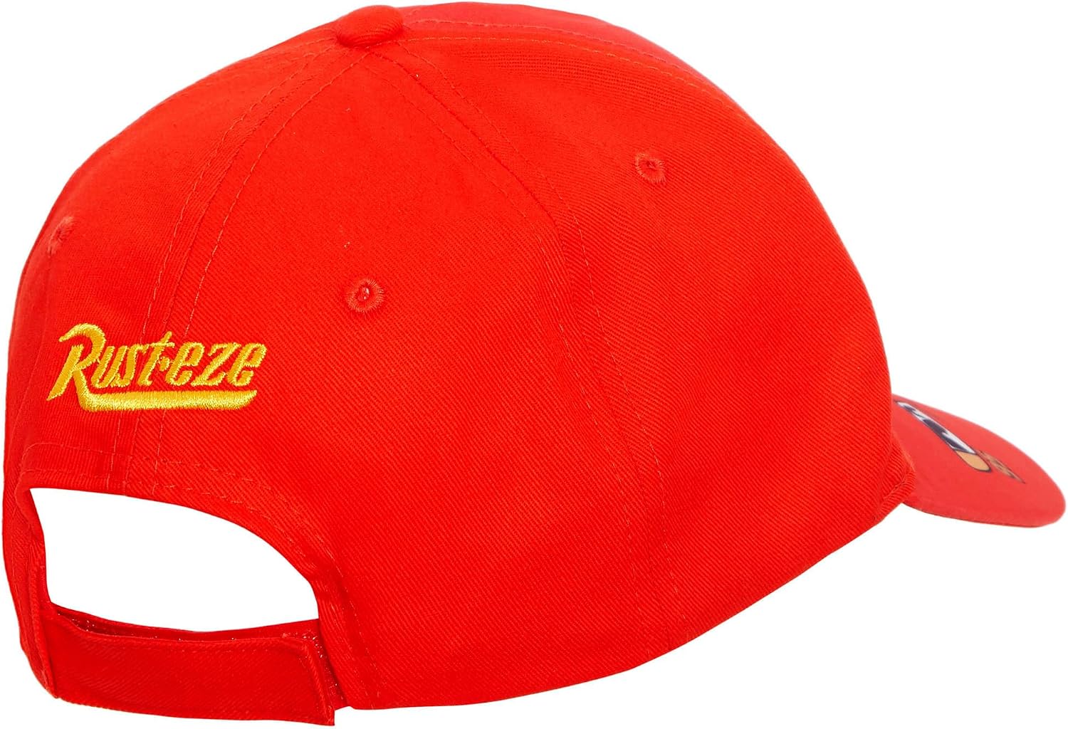 Disney Cars Baseball Cap for Kids Lightning McQueen Peaked Sun Hat Adjustable Dress Up Accessory