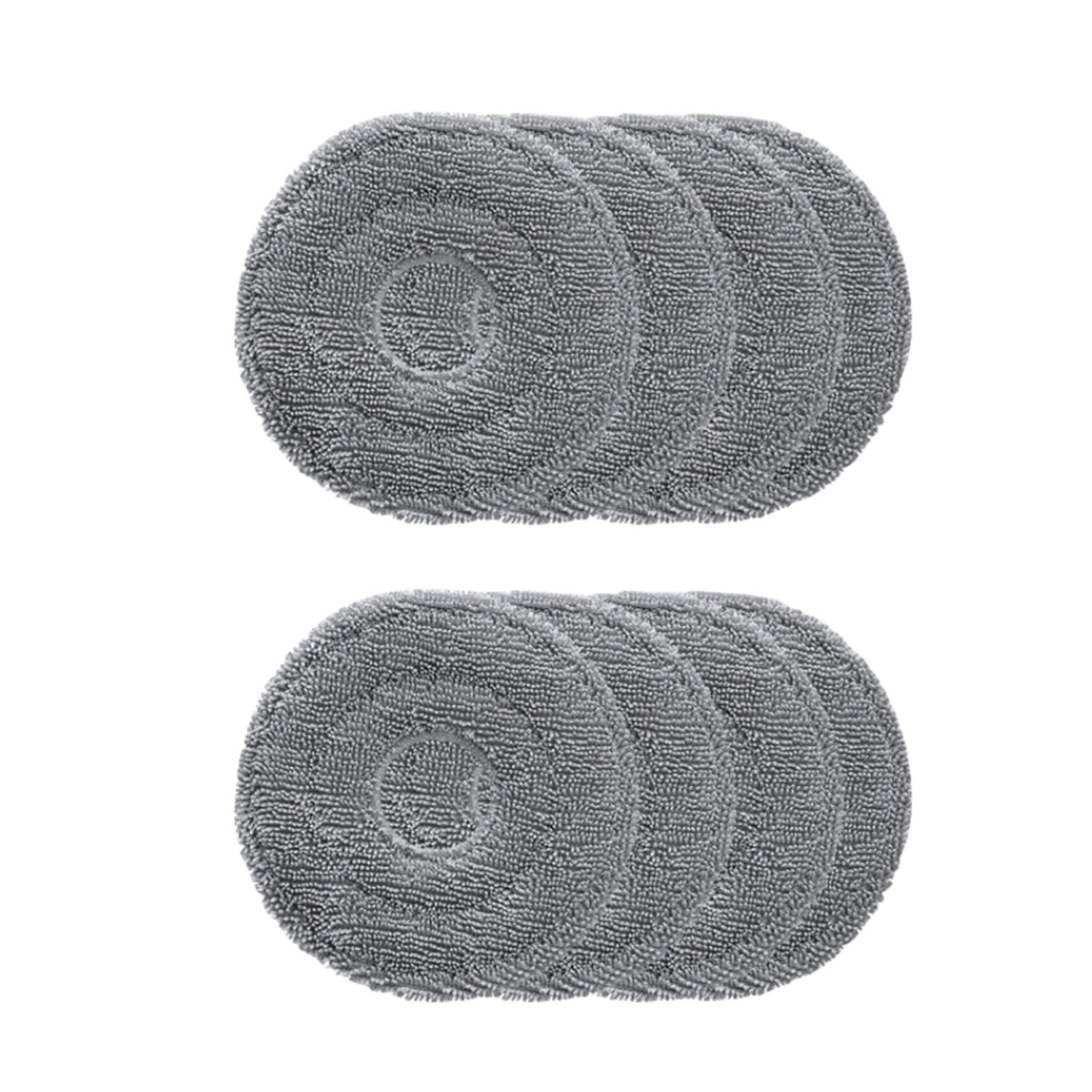 XRHBDXLA Saros 10R Mop Cloth Accessories,Compatible For Roborock，S9 MaxV Slim / Z70 Robot Vacuum Cleaner Rag Spare Parts(8pcs)