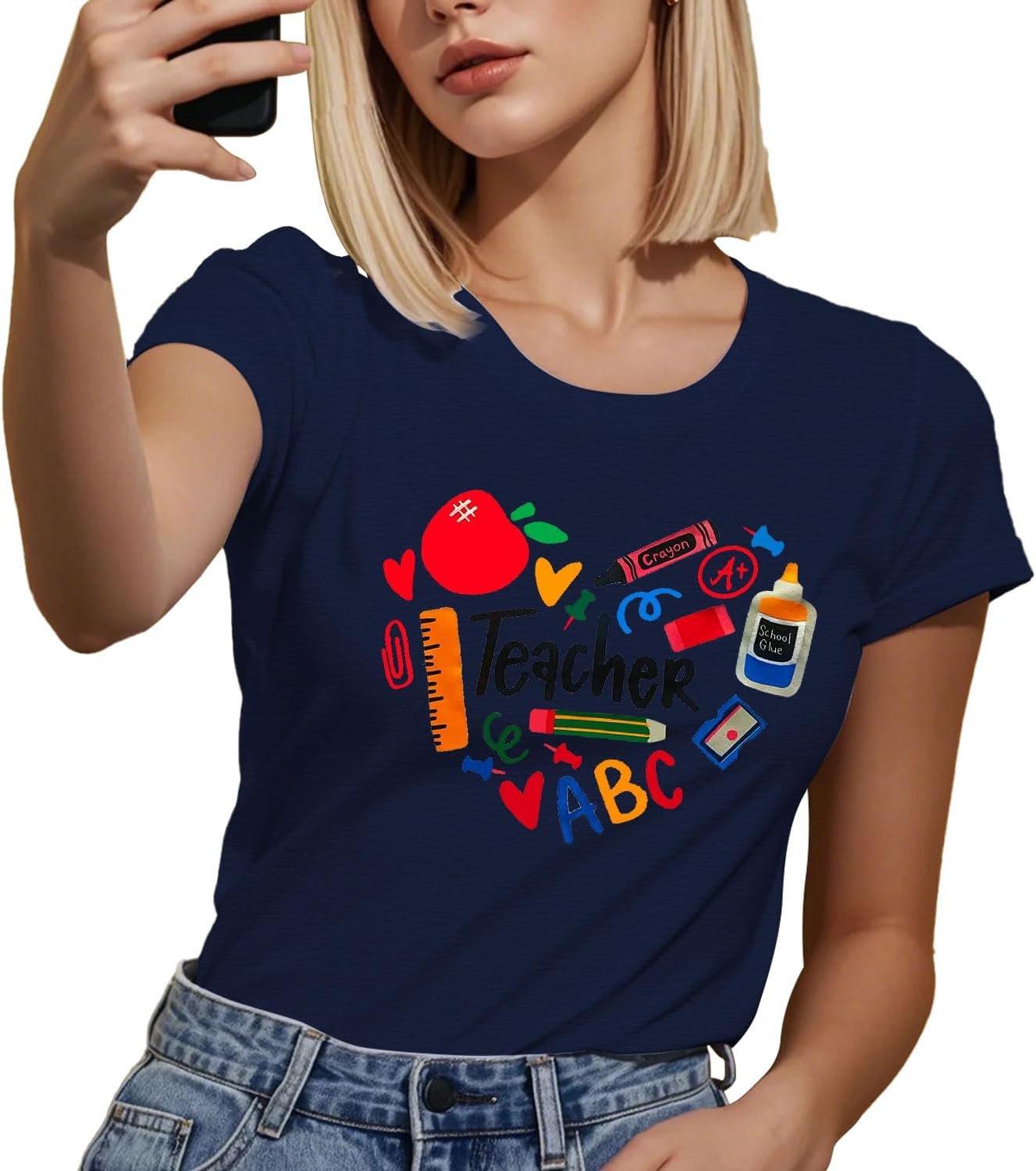 Valentines Shirts for Women Get All That You Do Be Done in Love T-Shirt-Women's Valentine's Day Tee - Image 4