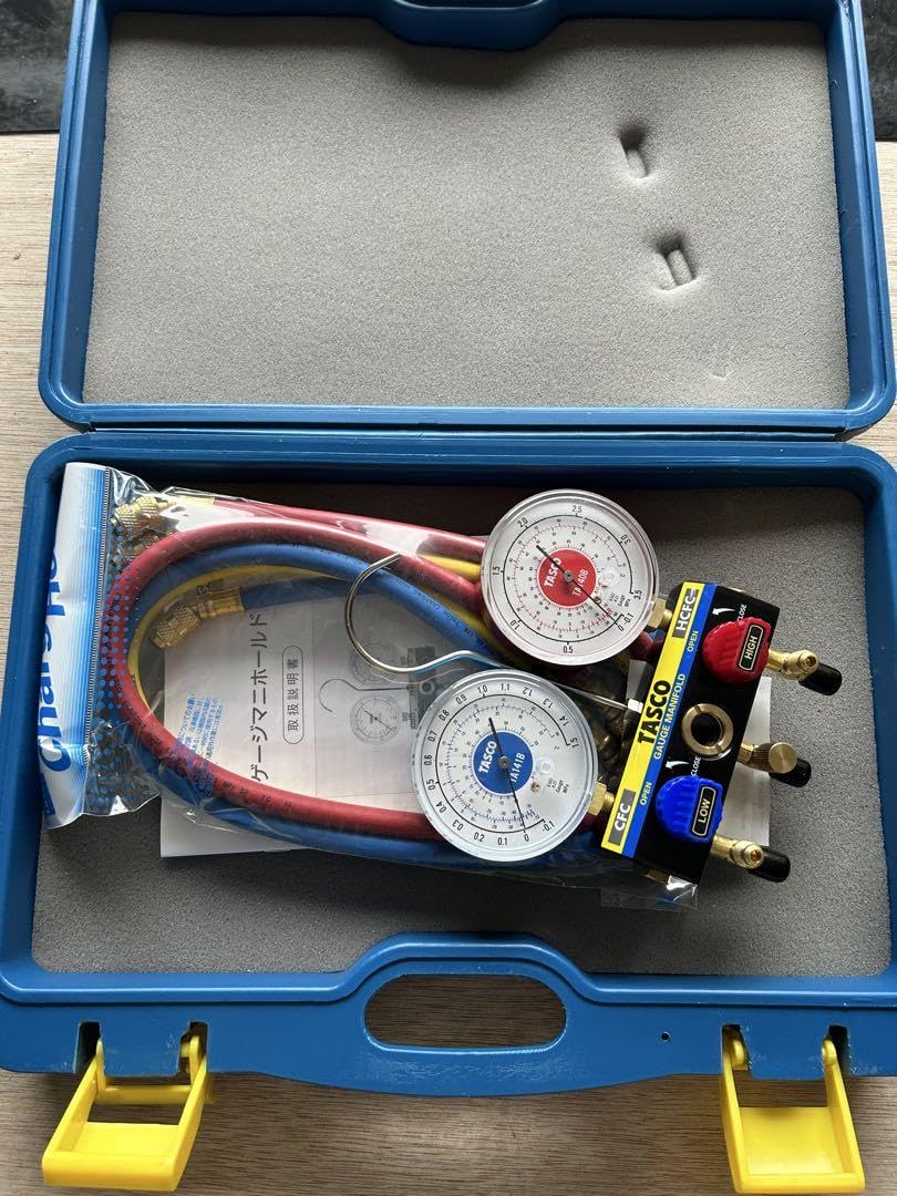 タスコ　ゲージマニホールド　TA141B-1/TA140B 中古　リサイクルショップ宮崎屋　住吉店24.5.9k タスコ ゲージマニホールド TA141B-1/TA140B 中古 リサイクルショップ