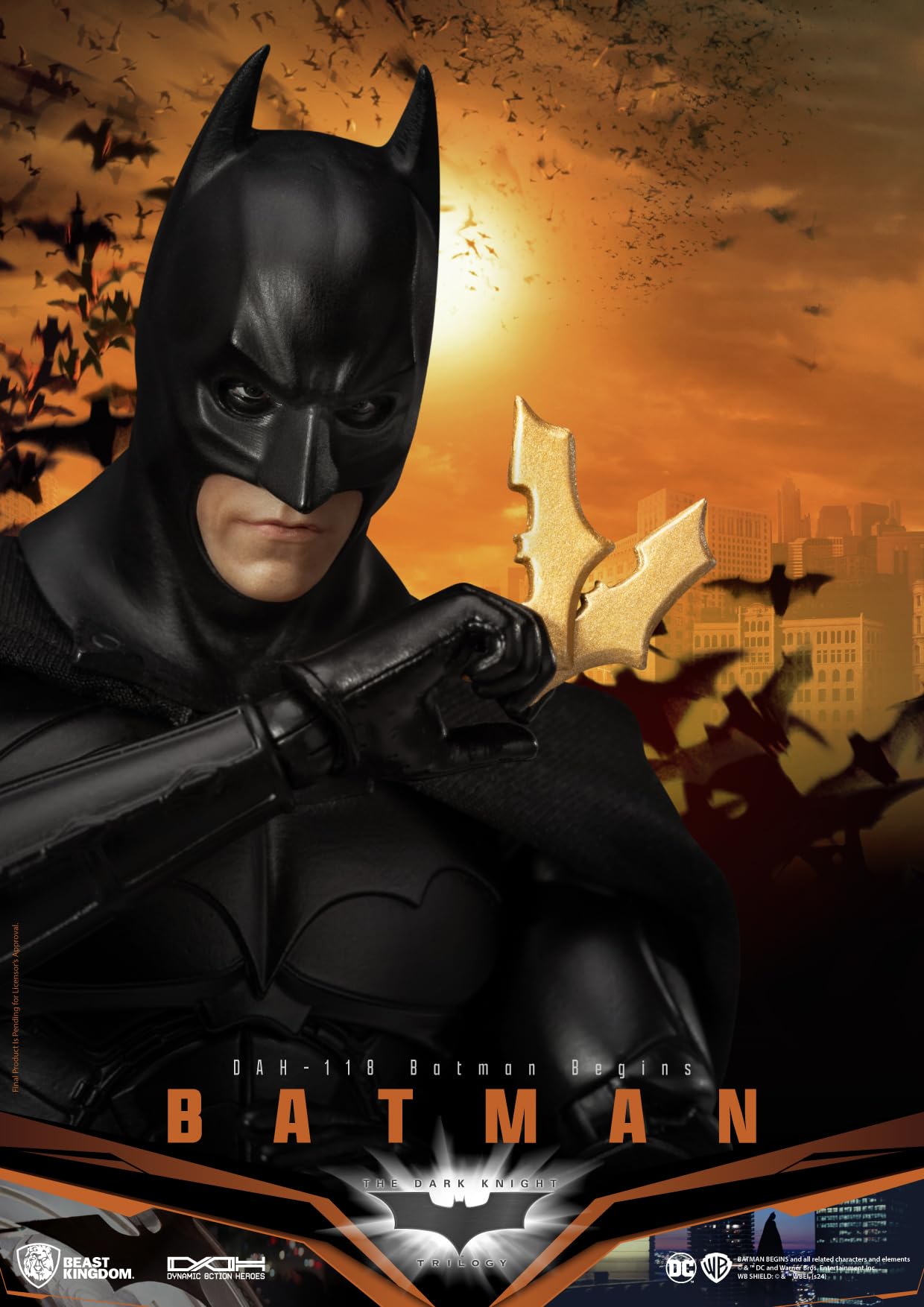 きゅう　バットマン　ビギンズ　30インチ　ビッグサイズフィギュア ダイナミックアクションヒーローズ/ バットマン ビギンズ: バットマン