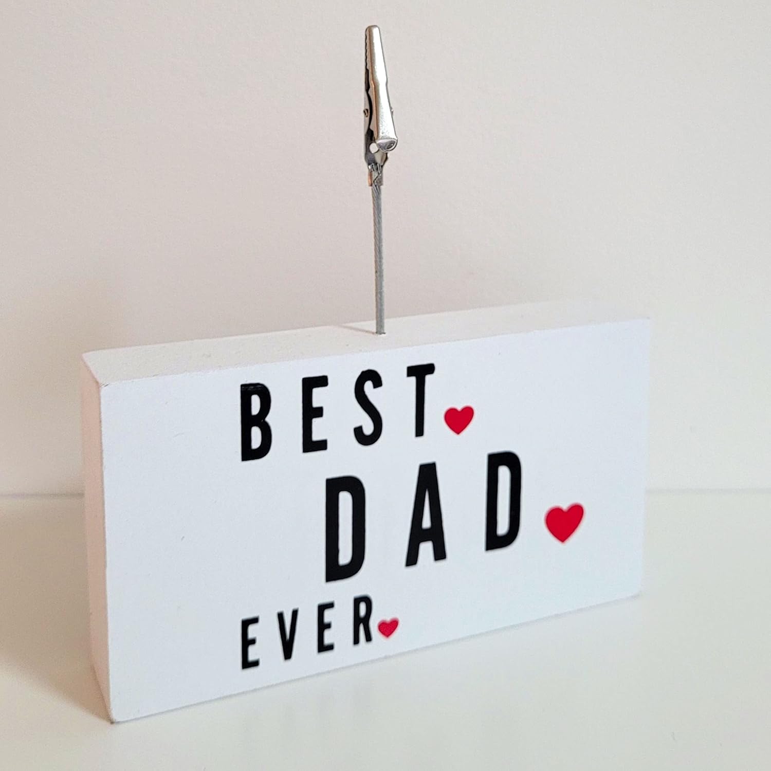 BIZYAC Photo Display Room Decor Clip Photo Table Stand