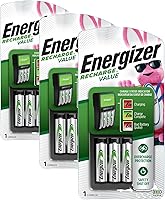 Vista 16 de Energizer Cargador de valor de recarga para baterías recargables AA y AAA NiMH