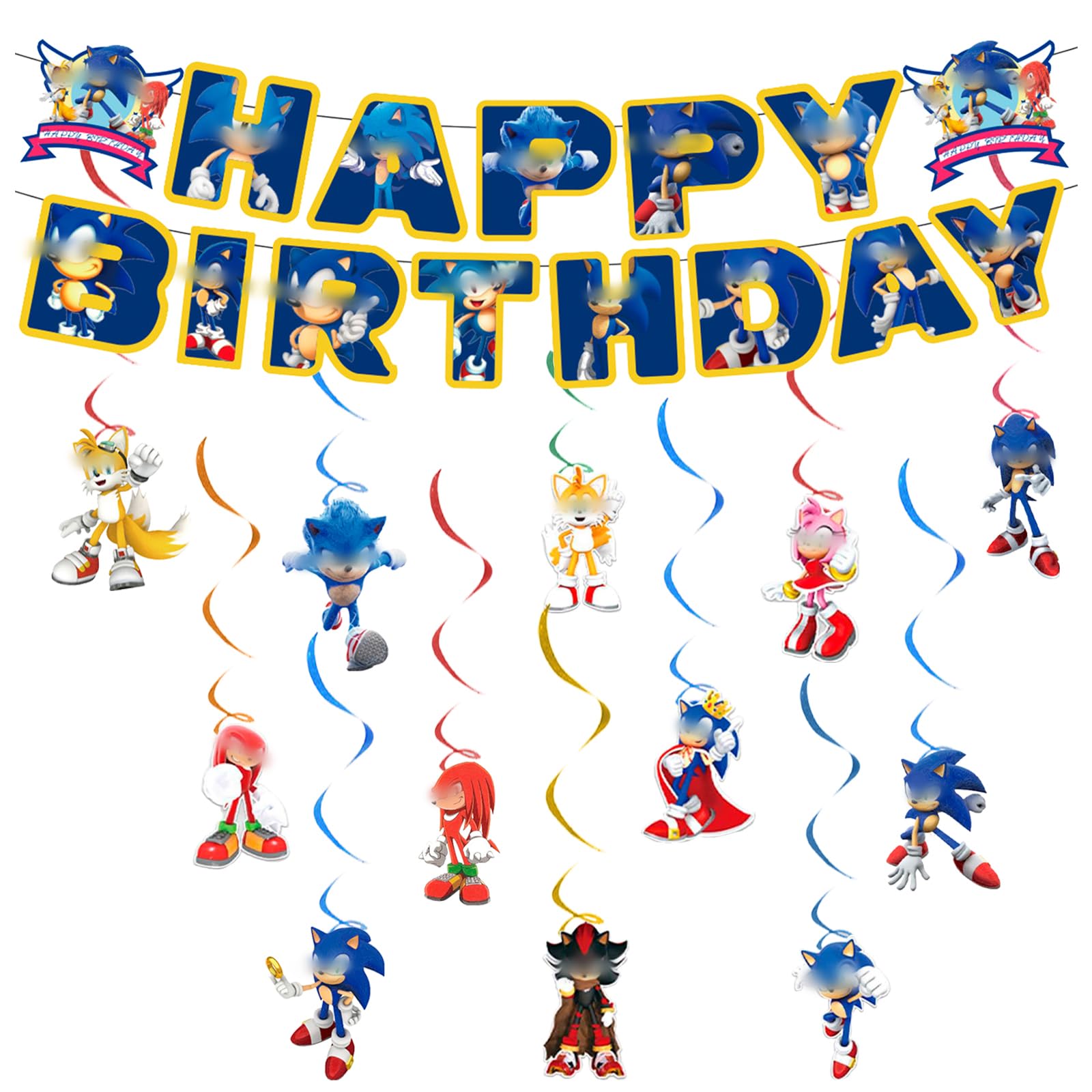 Bros BirthDay DecorationS Banner for Boys ParTy Decorations