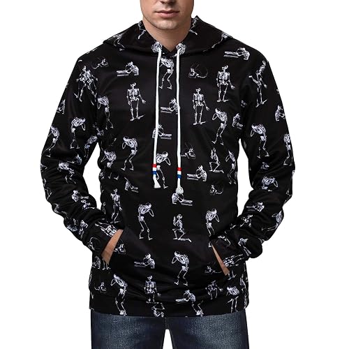 Unisex Graphic Hoodies Mens 3D Printed Sweatshirts Womens Hooded Pullover