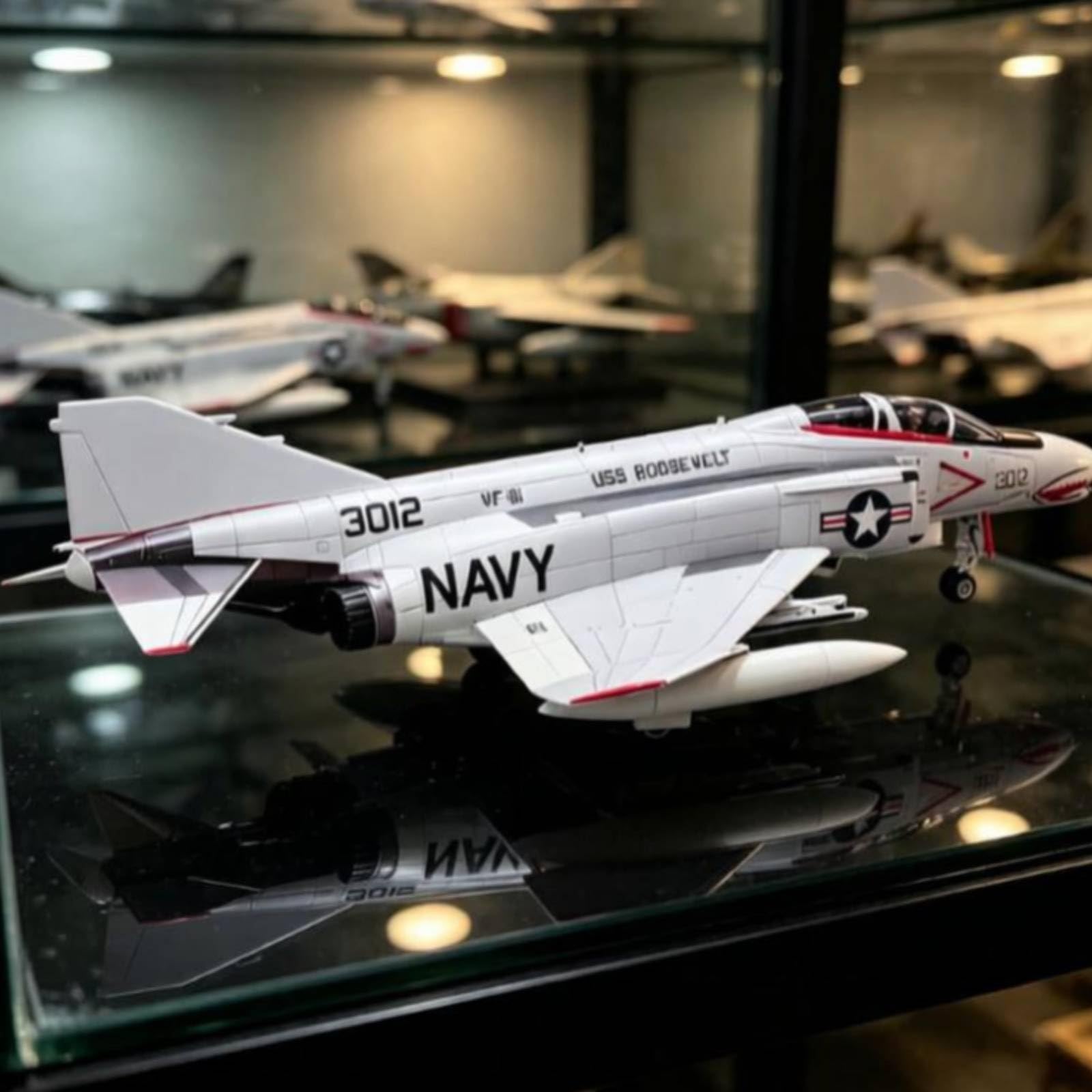KiBcsLic /N scheinungsjäg II Modellbausatz hochwtig scheinungsjäg-II-Modell sammelbar Strahlflugzeugmodellbausatz für Samml, Hobbyraum, Vitrine