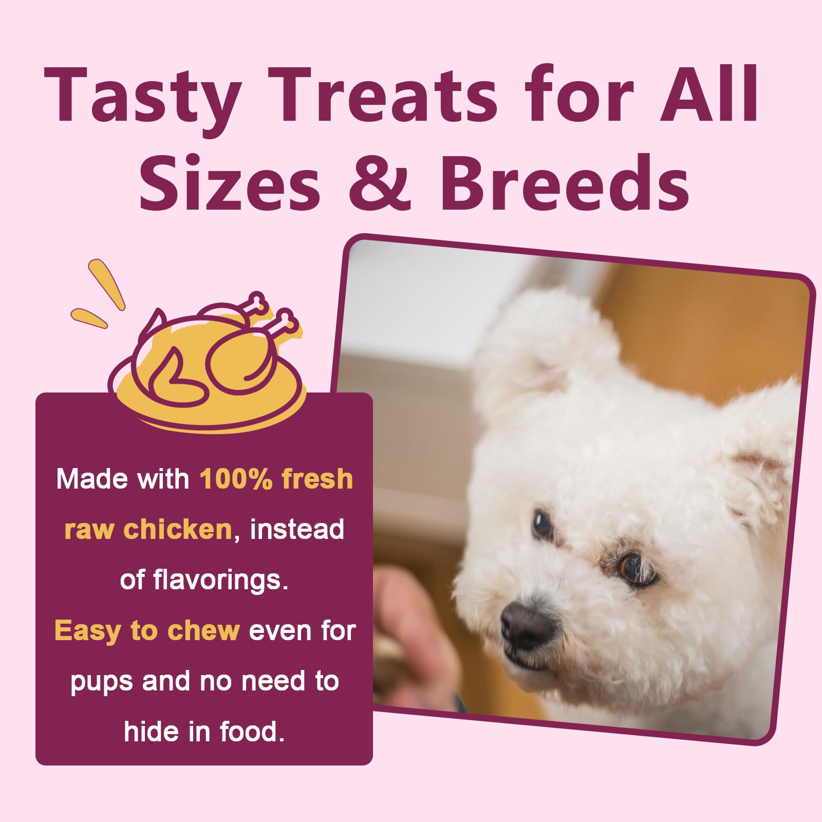 Probiotics for Dogs, Dog Probiotics for Digestive Health, 6 Billion CFU, with Prebiotics & Digestive Enzymes, Pumpkin & Omega-3, Dog Diarrhea Relief & Immune Support, Skin & Coat Care, 120 Soft Chews - image 7