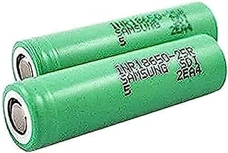 Aa Lithium Batteries 2Pcs Lithium Battery Inr 18650-25R Rechar Batteries 3.6V 2500Mah Capacity Lithium Batteries D Cells Accumulator for Doorbell