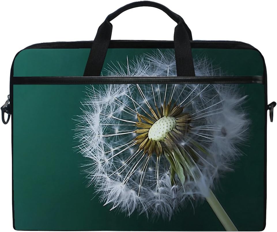 DNOVING Art Dandelion Pattern Laptop Messenger Bag Case