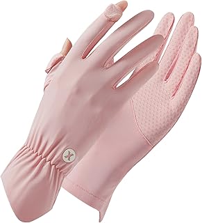 KEOYA Women UV Sun Protection Gloves Breathable Full Finger Gloves