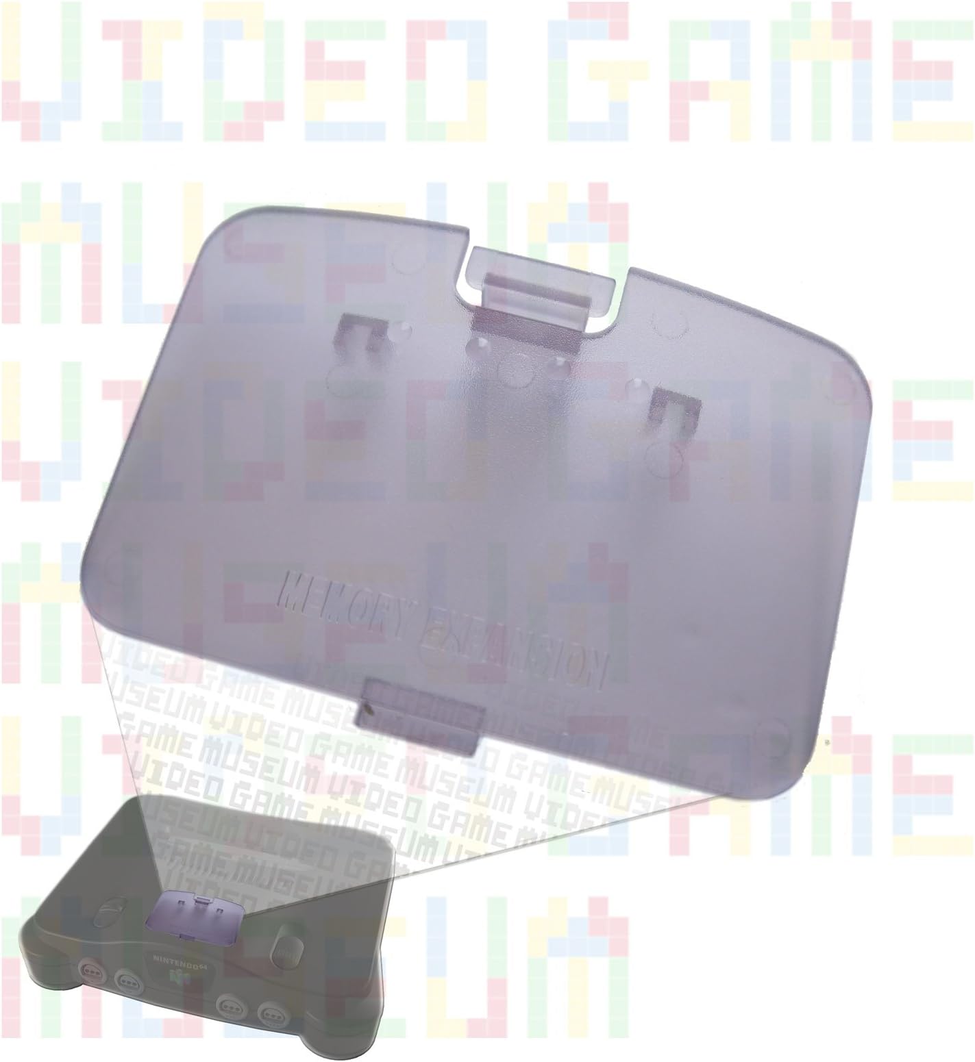 ATOMIC PURPLE Replacement Cover for Nintendo 64 System's Memory Expansion Pak Lid