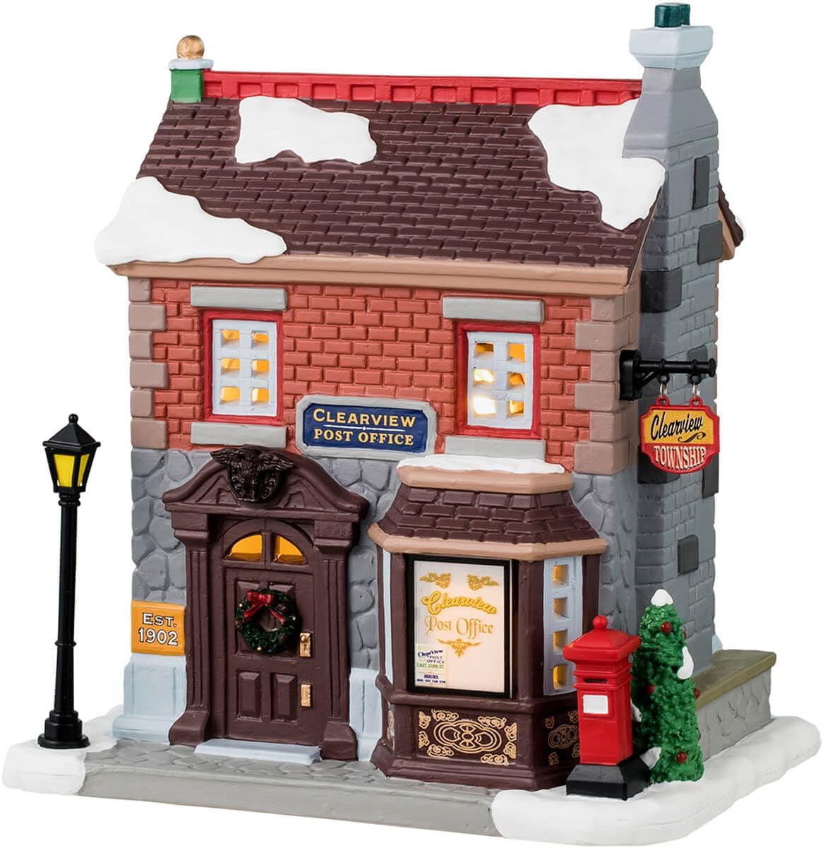 Lemax Christmas Village Clearview Post Office - 45247