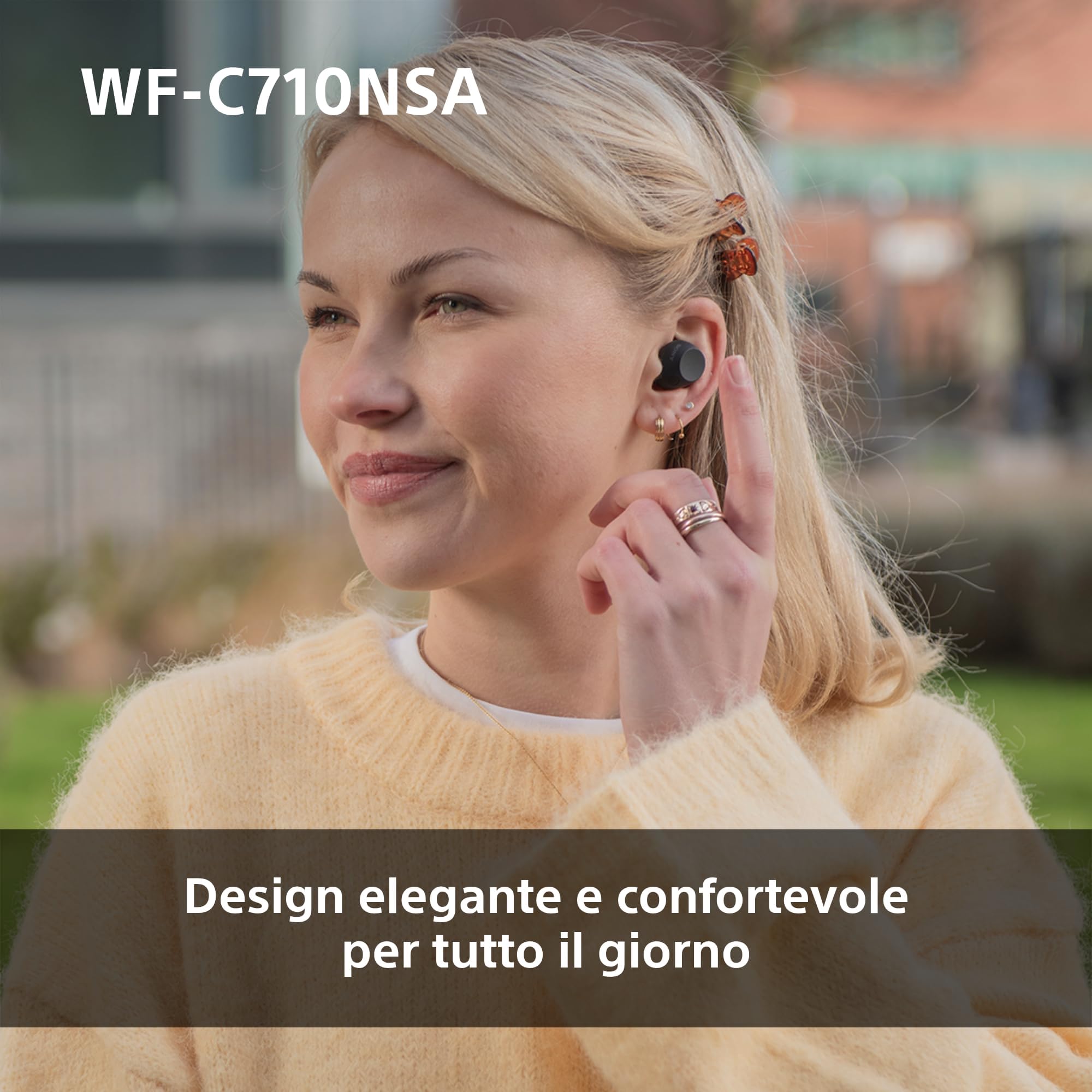Sony WF-C710N Auricolari Wireless con Cancellazione del Rumore — immagine 10 di 16