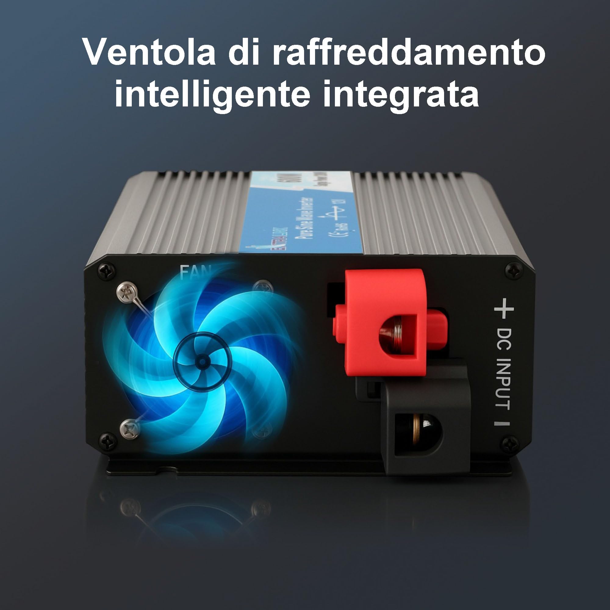 EXTRALINK Inverter 12V 220V onda pura 500W, trasformatore 220v 12v, protezione 4 livelli, ventola silenziosa, porta USB, presa accendisigari – per auto, camper, dispositivi sensibili, solar