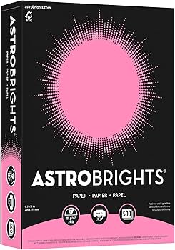 Amazon.com : Bright Color Paper, Neenah Astrobrights®, Letter