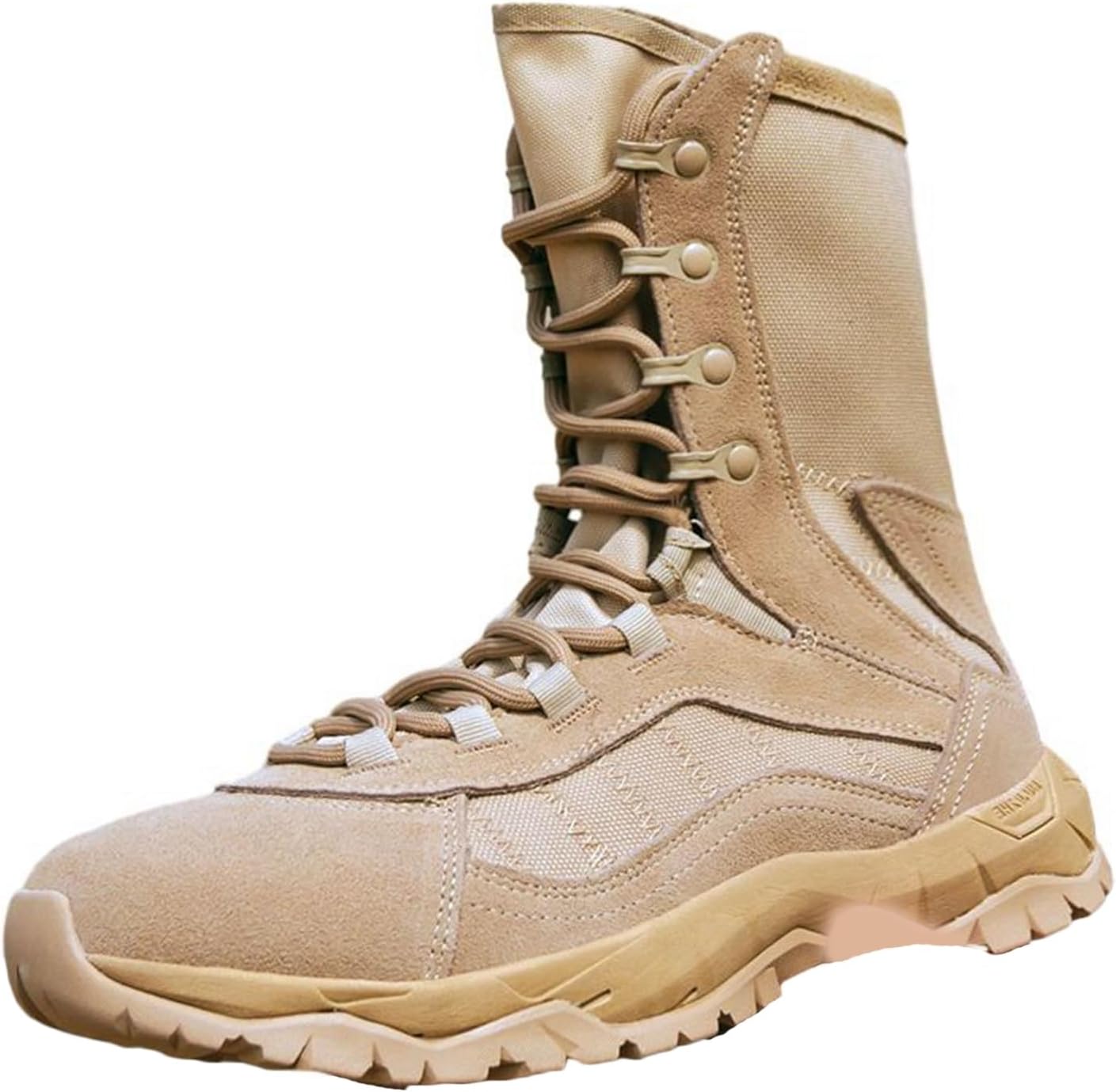 [Taopagii] コンバットブーツ メンズ サバゲー ブーツ タクティカルブーツ 大きいサイズ サイドジップ 編み上げ ジャング