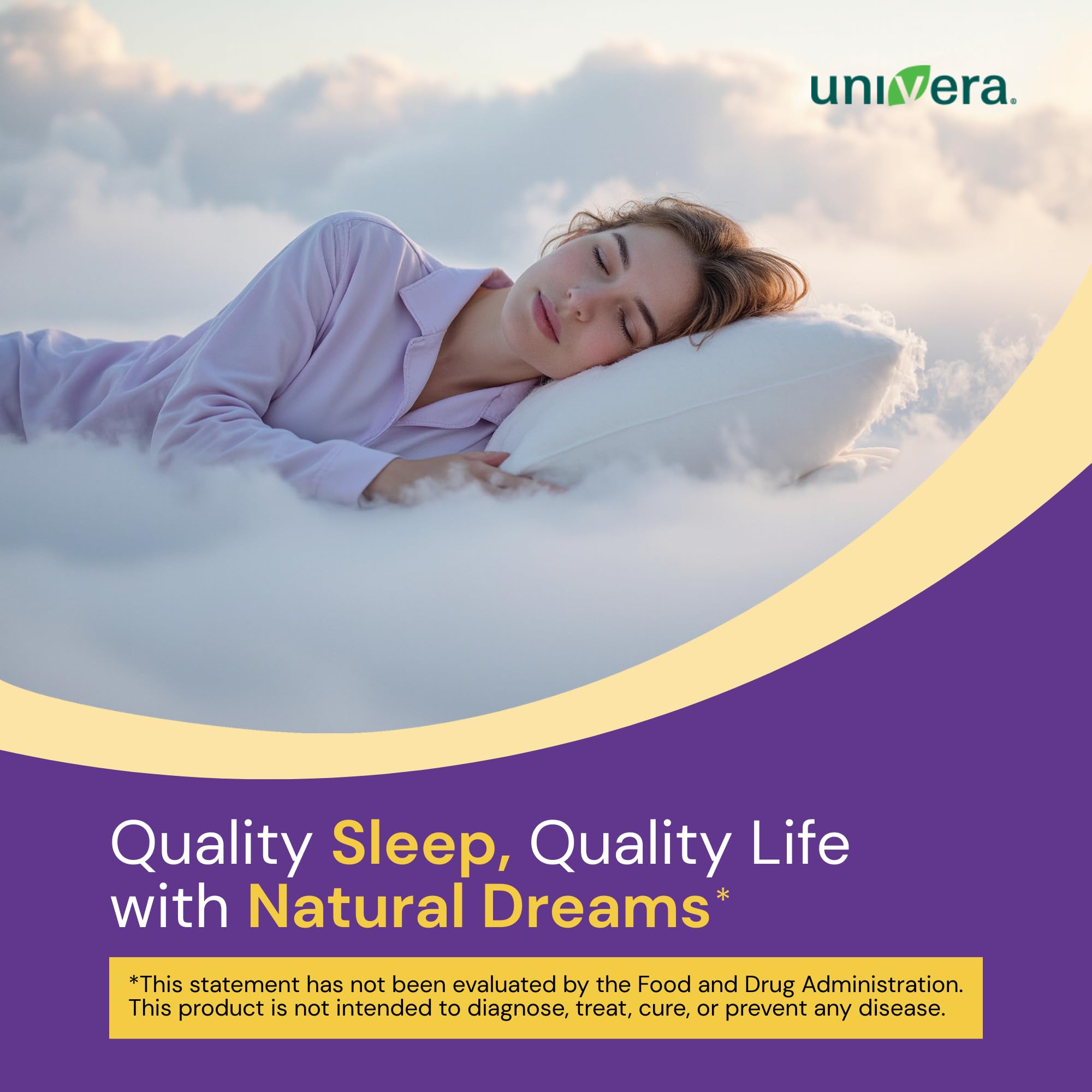 Deep Sleep Formula, Melatonin-Free Sleep Aid, Support Sleep Quality & Relaxation, Maizinol, Valerian Root, Chamomile Flower, GABA, Magnesium - 60 Capsules — Amazon image 3