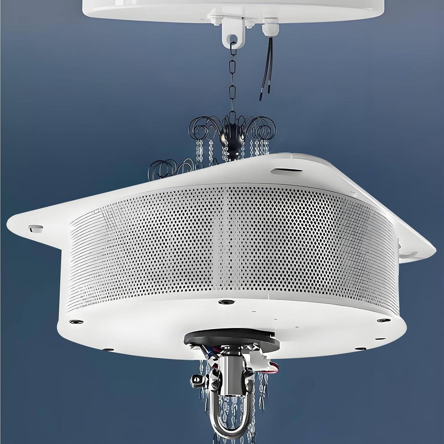 Elektryczny Podnośnik Do żyrandola, Urządzenie Do Podnoszenia żyrandola 2 W 1, Maks. 40/80 Kg, Mocna Wciągarka Elektryczna, Podnośnik Do Lamp Wiszących Do Willi Ze Zdalnym Sterowaniem 40kgload