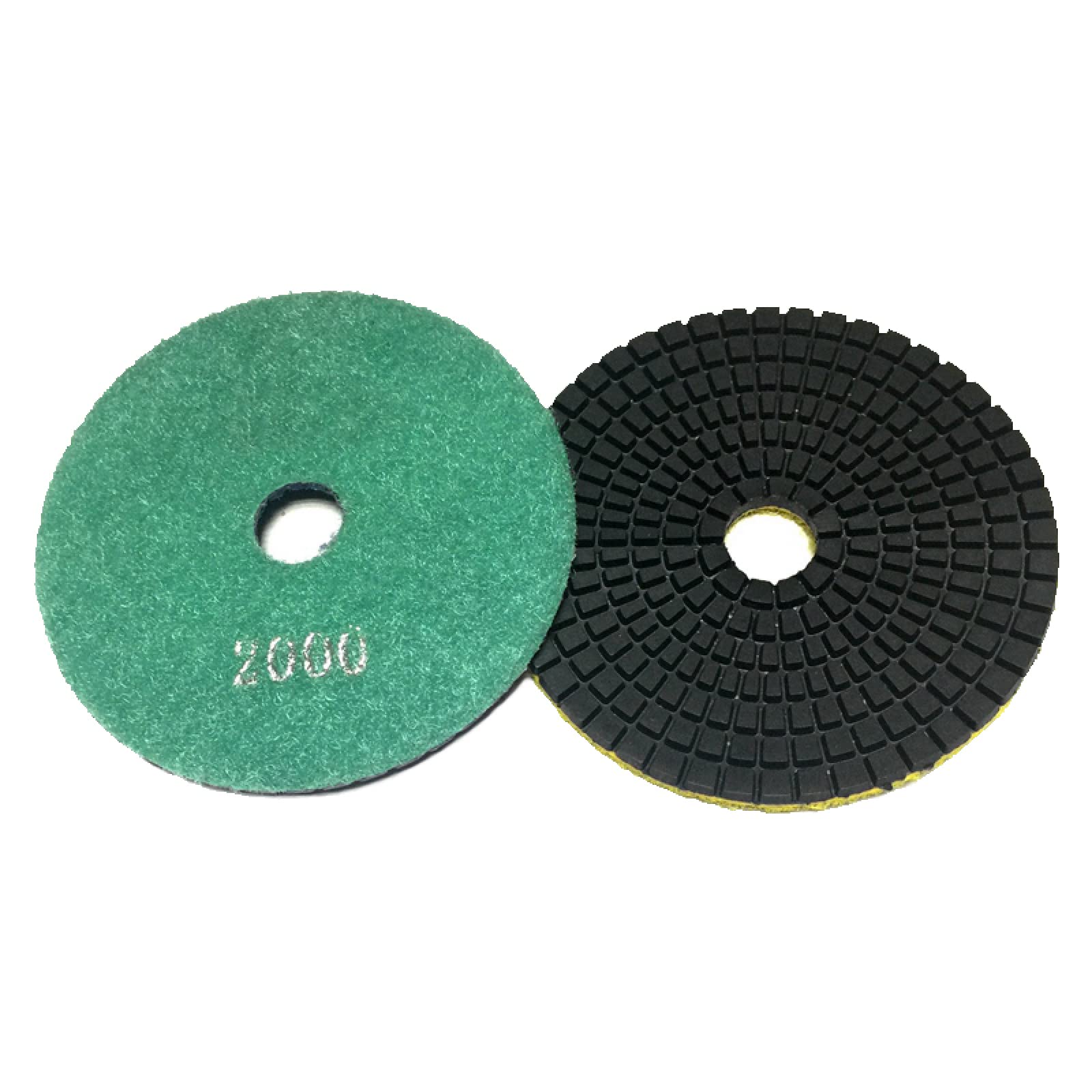 Almohadillas De Pulido De Diamante Húmedo De 4 Pulgadas, 10 Uds., Almohadilla De Pulido De Mármol Flexible De 100mm Para Disco De Molienda De Piedra De Granito 4DS3,Granos 400