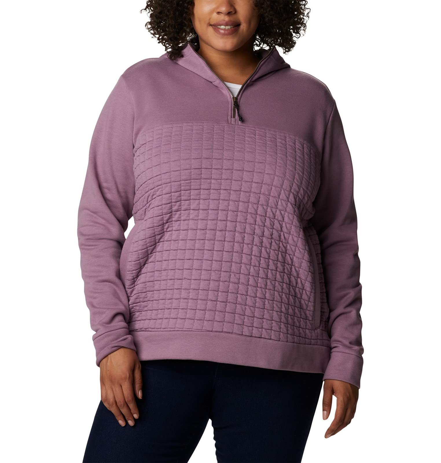 Columbia Women's Sunday Summit Hooded Pullover – Cotton Blend, Snug Fit, Straight Hem - View #9