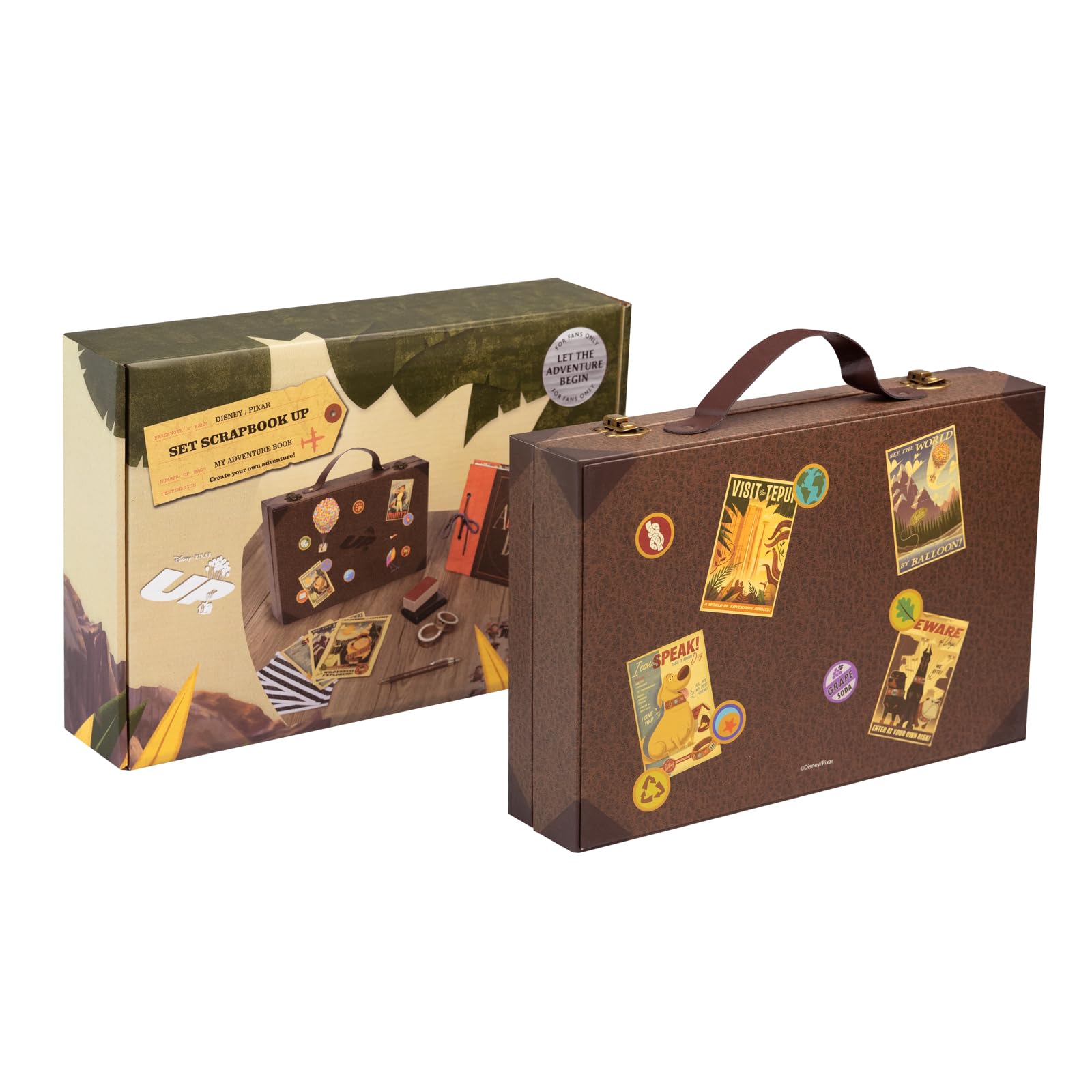 Grupo Erik Scrapbook Set - Disney UP | Pixar Up Adventure Book, Photo Album, Scrapbook, Gifts, Merchandise for Her & Him