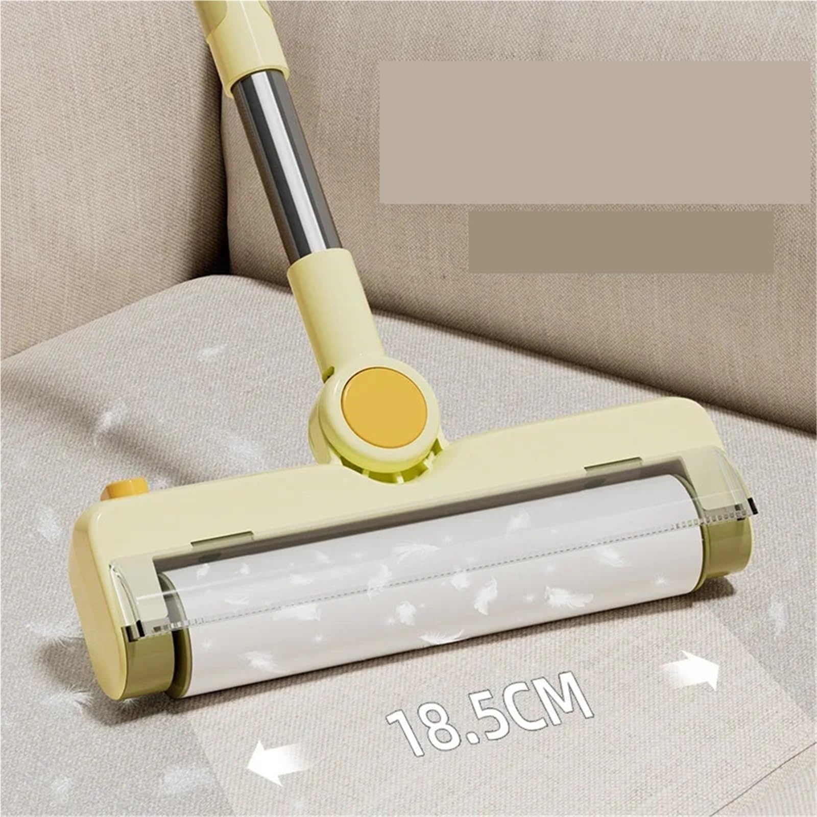 8/10pcs Allargare Lanugine Attaccare Rullo del Cane Gatto di Rimozione dei Capelli Abbigliamento Adesivo Pelabile Ricarica Nucleo Ricambio(Beige-8rolls)