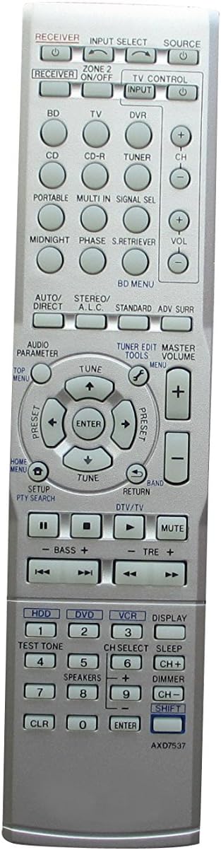 Universal Replacement Remote Control For Pioneer SC-1323-K SC -1328-K VSX-01TXH 7.1-Channel Home Theater AV A/V Receiver System