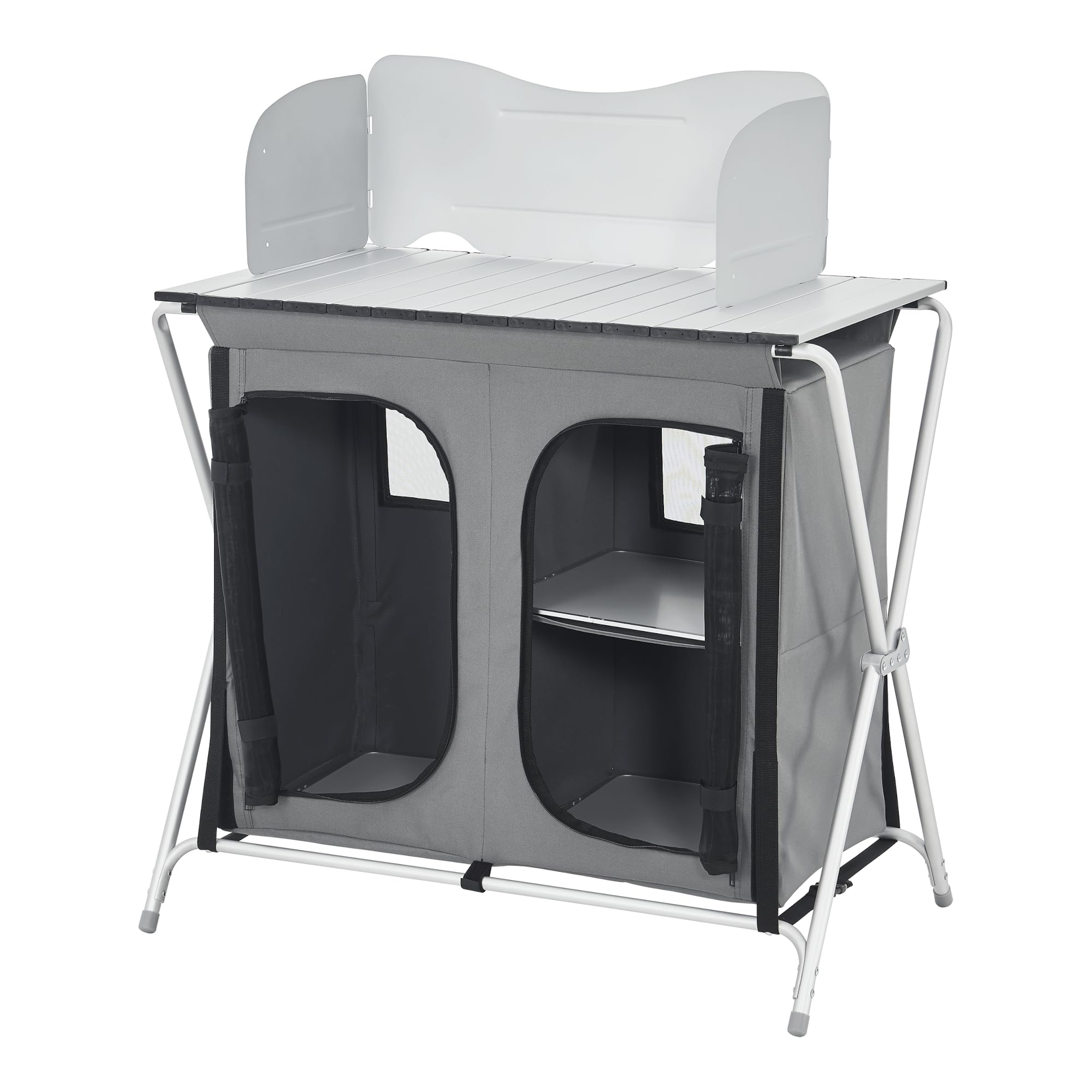 UISEBRT Armoire De Camping Pliable Avec Structure En Aluminium Pour Le
