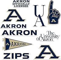 Vista 55 de Universidad de Florida Central - Paquete variado de 9 calcomanías de vinilo grandes de lujo - Laptop, botella de agua, álbumes de recortes, tableta